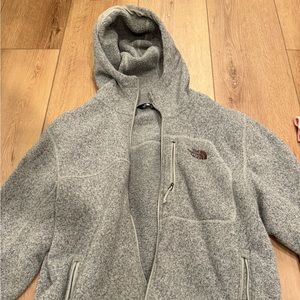 North face zip up jacket